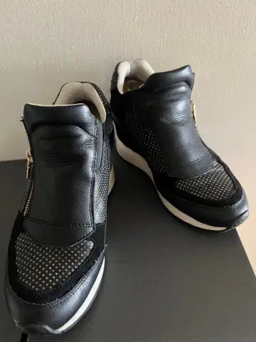 GEOX 지퍼 달린 하이컷 스니커즈