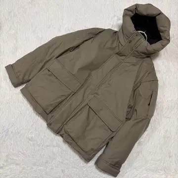 GU 패딩 자켓 카키 M 캐주얼