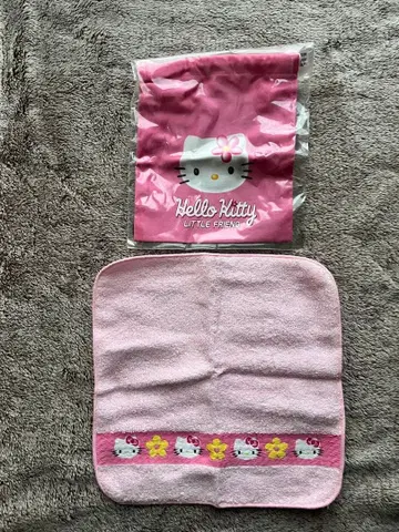헬로키티 손수건 복조리 산리오 1997년
