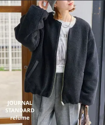 JOURNAL STANDARD relume 리버서블 보아 블루종