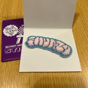 BE:FIRST befirst 시크릿 모코모코 자수 스티커