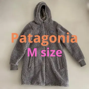 Patagonia 롱 보아 자켓 M 사이즈 아우터 카키 그레이