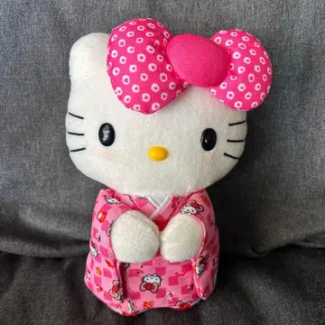 헬로키티 기모노 봉제 인형