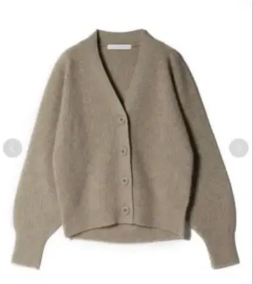 ESTNATION 라쿤 캐시미어 V넥 가디건
