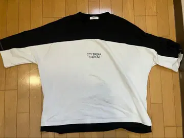 WEGO 오버 사이즈 반팔 T셔츠 L 사이즈