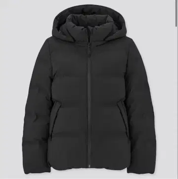 심리스 다운 후드티 UNIQLO 유니클로