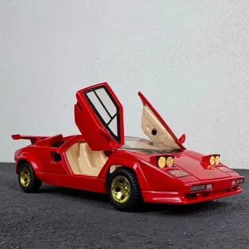 람보르기니 카운탁 LP5000S 1/32 합금 미니카 빨간색