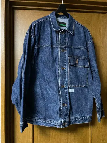 FAT 데님 자켓 사이즈 TITCH 다크 네이비 인디고 블루