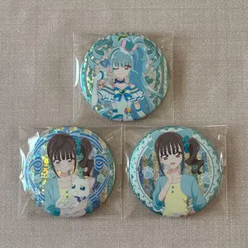 큐어 릴리안 네코야시키 마유 홀로그램 캔뱃지 원더풀 프리큐어