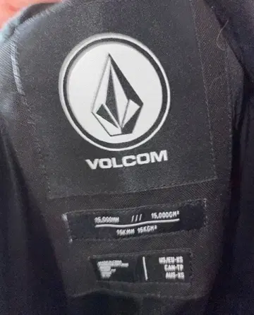 [ 새상품급 ] VOLCOM 스노우보드, 스키웨어 블랙 팬츠