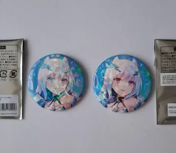 만년벚꽃의 소문 히이라기 사쿠라코 마기아 레코드 캔뱃지 2개 팝업스토어