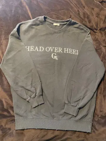 GYDA HEAD OVER HEELS BIG 맨투맨 상의 F