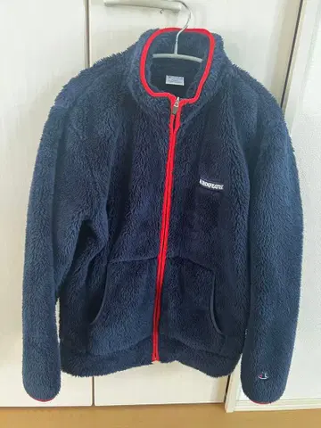 UNDEFEATED champion 플리스 자켓 네이비