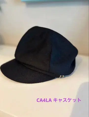 ca4la 캐스킷 블랙 가을/겨울 모자