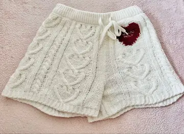 젤라또피케 발렌타인 2025 하트 아란 숏팬츠