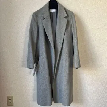 BEAUTY&YOUTH 그레이 롱 코트 M