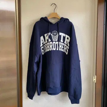 새상품 미사용 68&BROTHERS XL 네이비 후드티