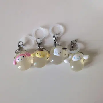 동물 캐릭터 캡슐 토이 4개 세트