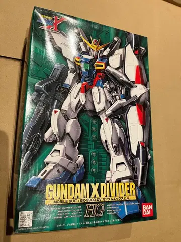 미사용 새상품 미조립 HG 1/100 건담 엑스 D.V. 프라모델