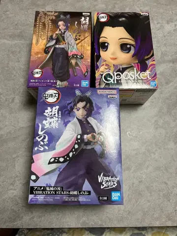코쵸우 시노부 피규어 세트 vibrationq posket 키즈나노소우