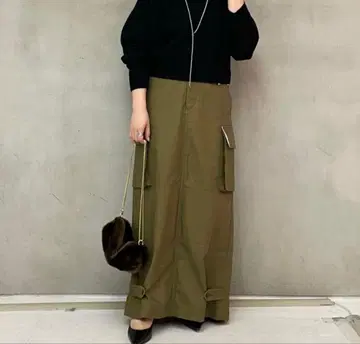 NOBLE 롱 스커트 M53.