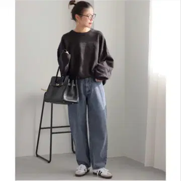 JOURNAL STANDARD relume 커브 라인 데님