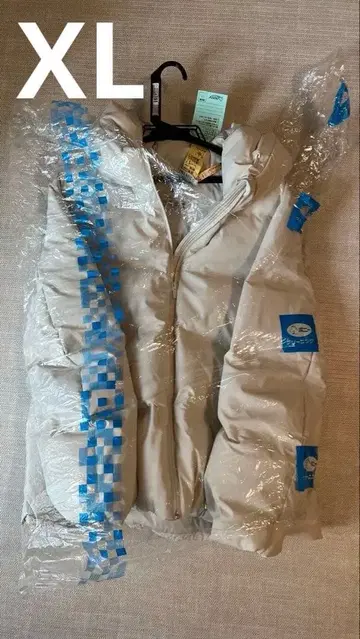 유니클로 심리스 다운 XL 화이트