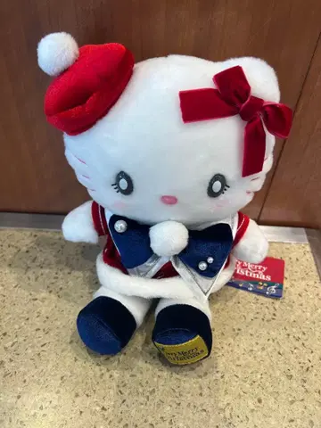 USJ 키티 크리스마스 봉제 인형 헬로키티