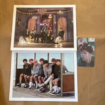 BTS WINGS CONCEPT BOOK 사진 및 트레이딩 카드 진만