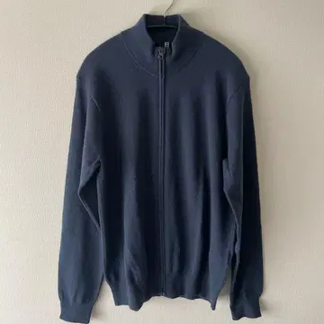 [ dunhill ] 던힐 캐시미어 지퍼 블루종