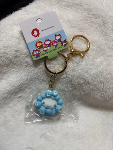 먀쿠먀쿠 시나모롤 콜라보 키링