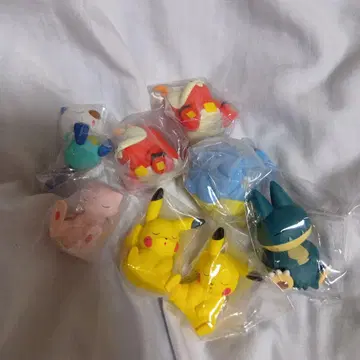 포켓몬 미니 피규어 8개 세트