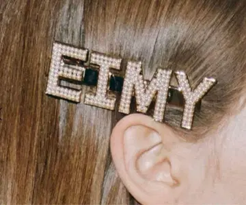 에이미 이스트 월 골드 SilkyPearlEIMY 헤어 클립