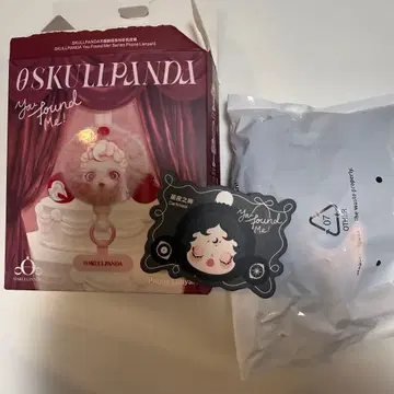 스컬팬더 SKULLPANDA 스마트폰 스트랩 Darkness 블랙