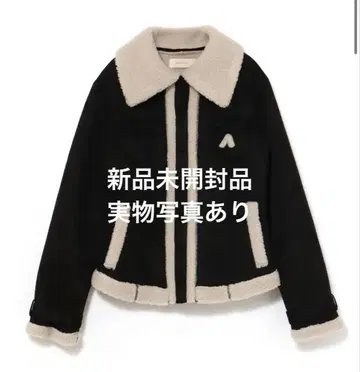 andmary Gigi mouton jacket black