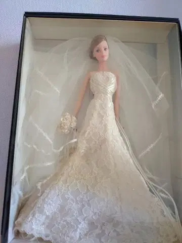 바비 인형 웨딩 드레스 새상품 레어