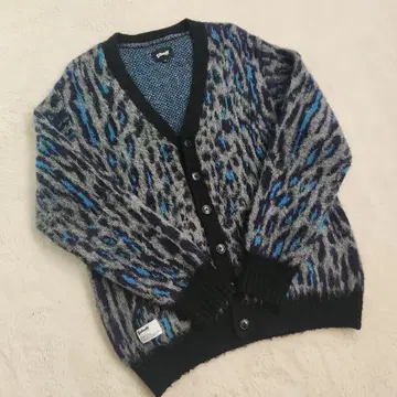 Schott 모헤어 니트 가디건 M