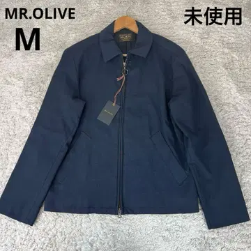 [ 미사용 ] MR.OLIVE 미스터 올리브 M 네이비 집업