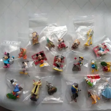 디즈니 캐릭터 피규어 세트