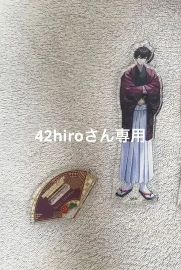 오리엔스 스이파라 콜라보 아크릴 스탠드 우사미 리토 사에키 잇테츠 세트