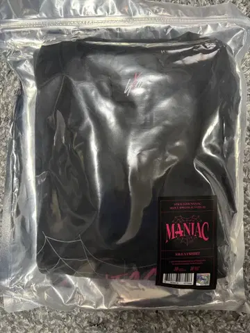 straykids maniac 서울콘 네이비 맨투맨