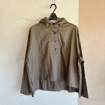 mizuiroind 후드 숏 풀오버