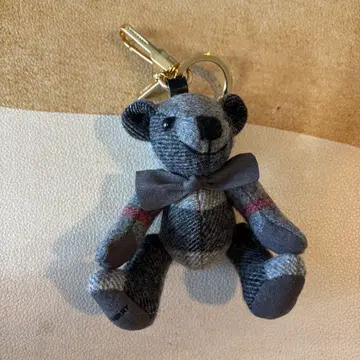 거의 새상품 봉제 인형 참 베어 체크