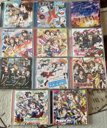 뱅드림 poppin party CD 묶음 판매