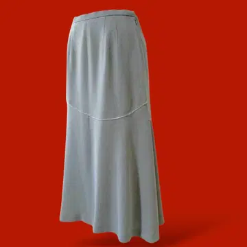 미사용 고급 그레이쉬 엘레강스 아름다운 실루엣 머메이드 스커트