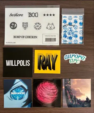 BUMP OF CHICKEN 스티커 세트