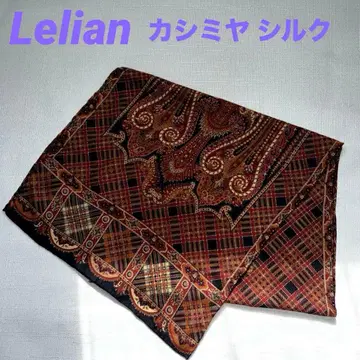 레리안 캐시미어 실크 고급 스톨 페이즐리 올 패턴 스카프 스톨