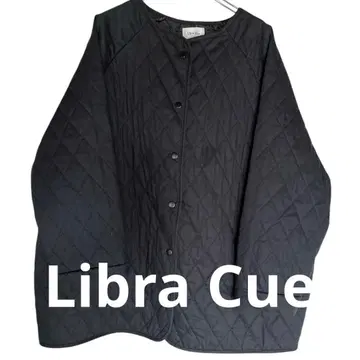 Libra Cue 블랙 퀼팅 자켓