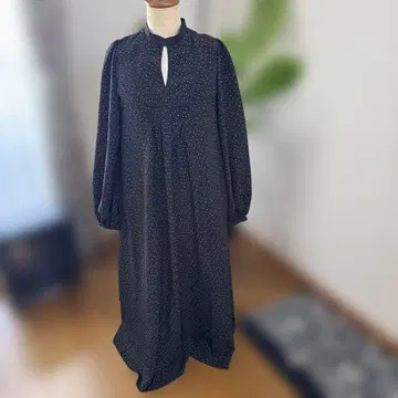 야스다 미사코 씨 착용 Re EDIT 원피스 도트