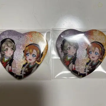 하트 글리터 캔 코토리&호노카 세트